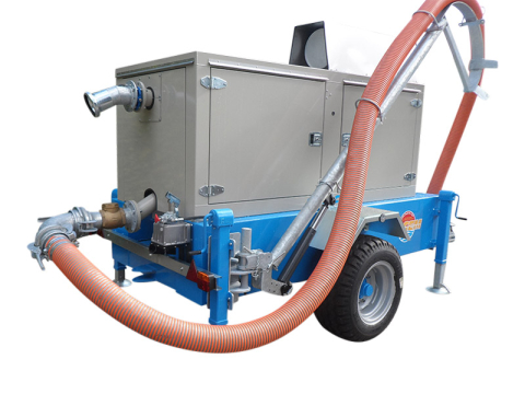 Hydraulische zuigslanglift Cogem motorpompset