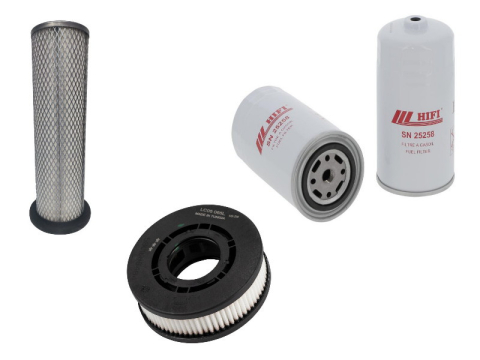 Filterlijst Iveco/Doosan motoren